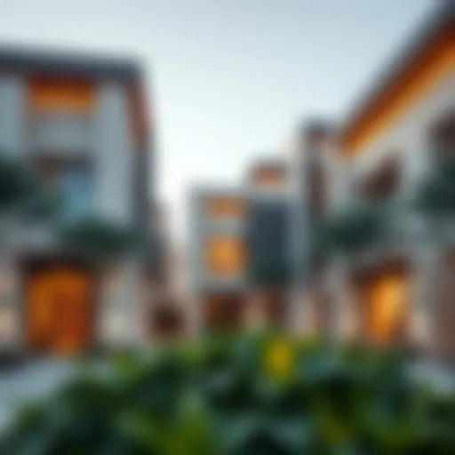 Elegant exterior view of Forest Villas showcasing modern architecture