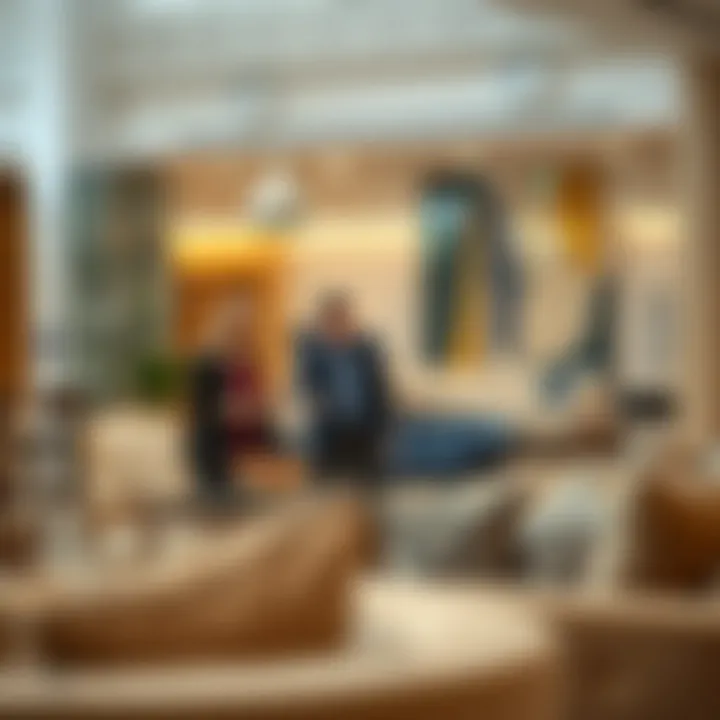 Insights from Interior Designers in Showrooms Interior designers discussing furniture selections in a showroom