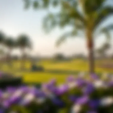 Scenic Golf Course at Golf Links Emaar Beautiful golf course view at Golf Links Emaar