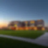 Modern architectural design of Golf Links Emaar