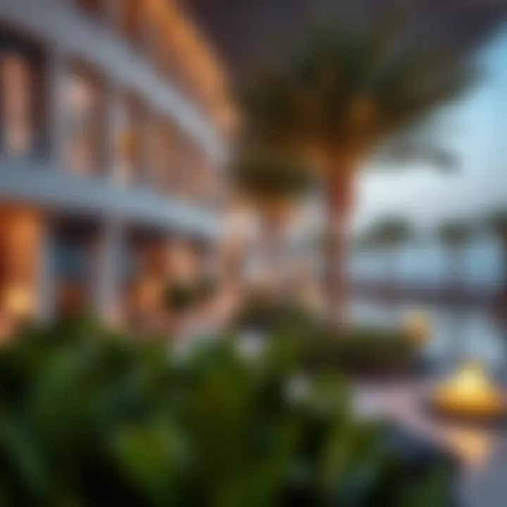 Luxury Resort Experience in the UAE An elegant resort showcasing luxury accommodations during the holiday season.