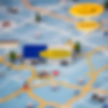 IKEA Location Map in Dubai A map highlighting IKEA's location within Dubai's retail landscape