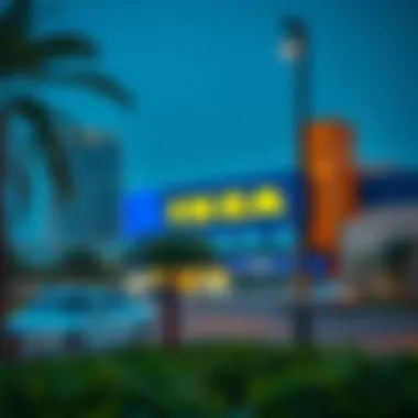 Surrounding Developments Near IKEA in Dubai Surrounding developments near IKEA contributing to the retail environment