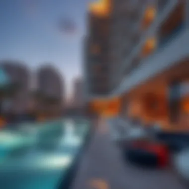 Luxurious living spaces in JBR with modern architecture