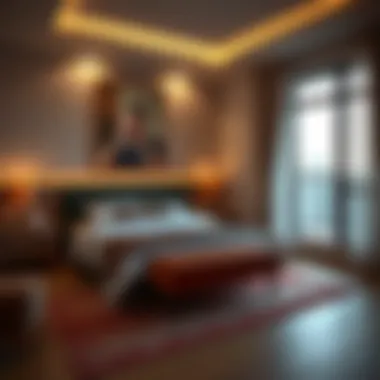 Cozy Hotel Apartment Bedroom Cozy bedroom setup in a hotel apartment in Mankhool