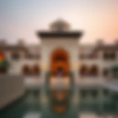 Cultural Heritage at Al Ain Oasis The stunning architectural design of the Al Ain Oasis, a UNESCO World Heritage site