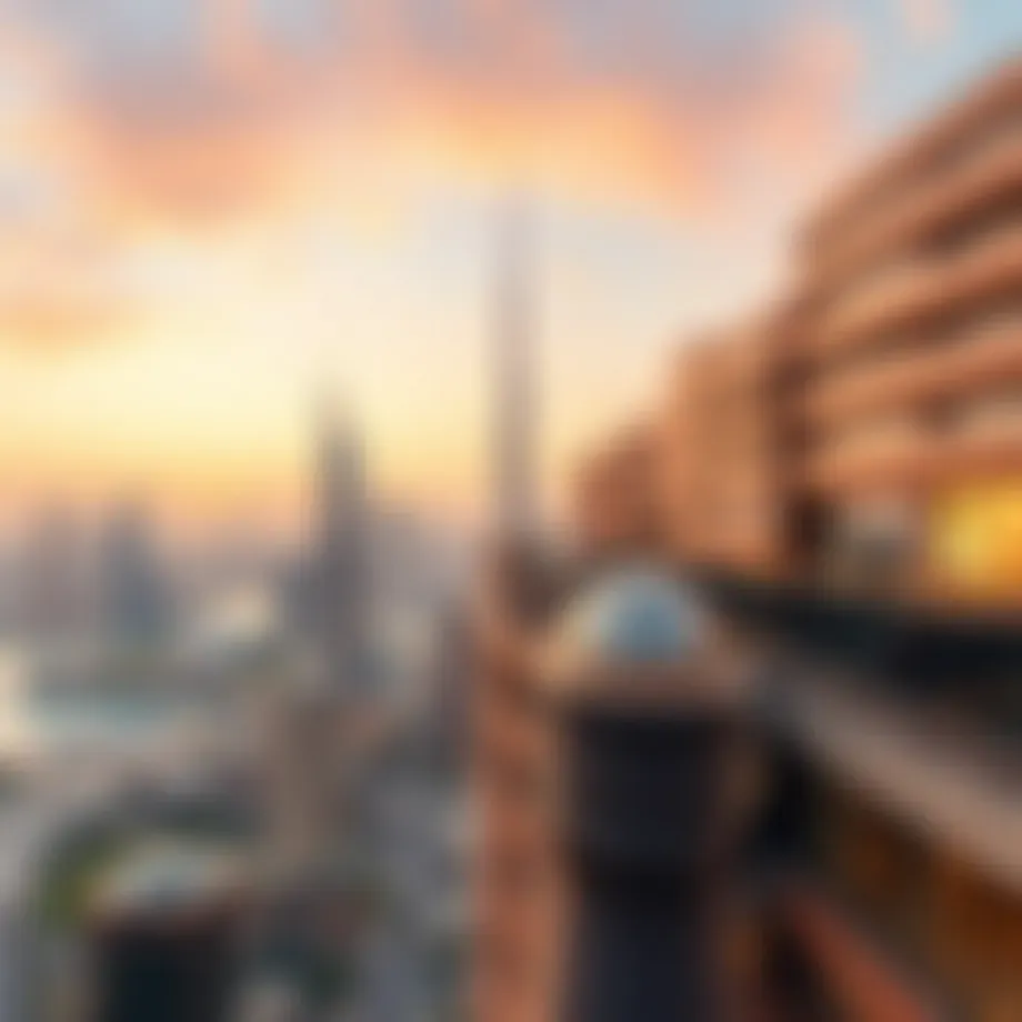 A panoramic skyline of Dubai showcasing modern architecture