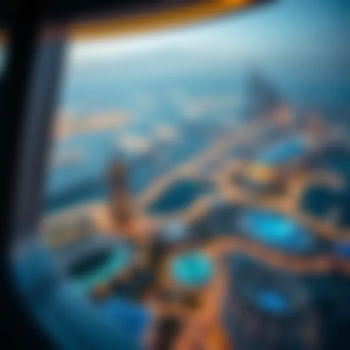 Scenic Panoramic View from Palm Tower 1 Panoramic view from Palm Tower 1 observation deck