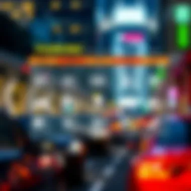 Infographic illustrating parking options and costs in Dubai