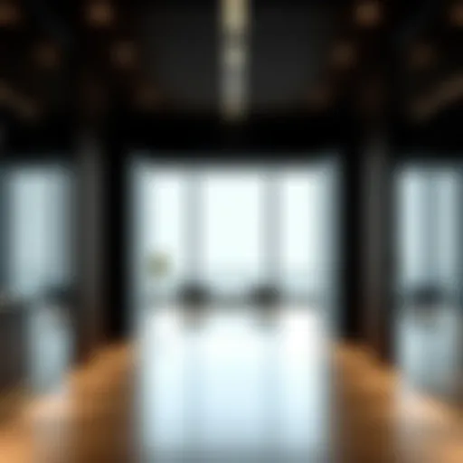 Modern partition room design showcasing versatility