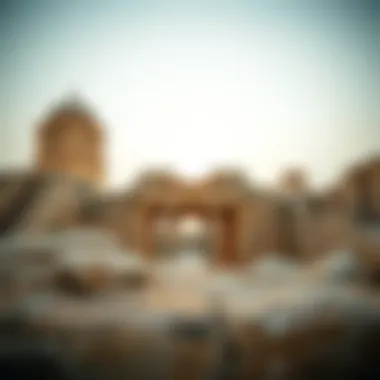 Ancient ruins showcasing historical significance