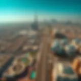 Aerial view of Prime Garhoud showcasing its urban landscape