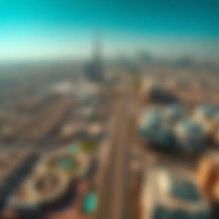 Aerial View of Prime Garhoud Aerial view of Prime Garhoud showcasing its urban landscape