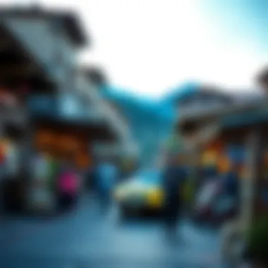 Vibrant marketplace reflecting local culture in Rbedan