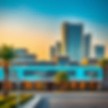 Scenic view of Al Barsha South showcasing modern architecture