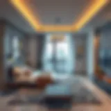 Modern room interior in Al Khail Gate