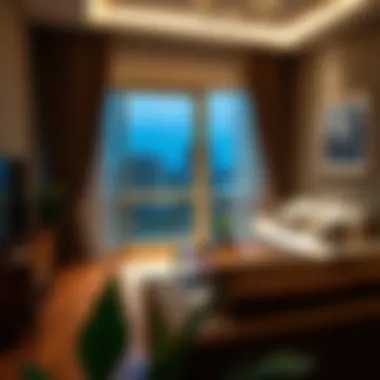 Cozy Living Space Showcasing Amenities in Satwa Cozy living space showcasing amenities in Satwa