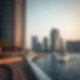 Stunning view of The Address JBR overlooking the waterfront