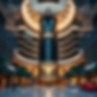 Stunning architectural view of the Atrium Center