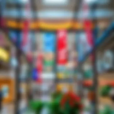 Vibrant commercial spaces within Atrium Center