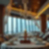Elegant dining setup in a high-end restaurant