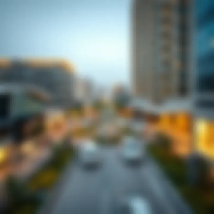 Scenic surroundings of Khalidiya area