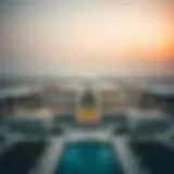 Aerial view of ادريس بوليفارد showcasing its architectural grandeur