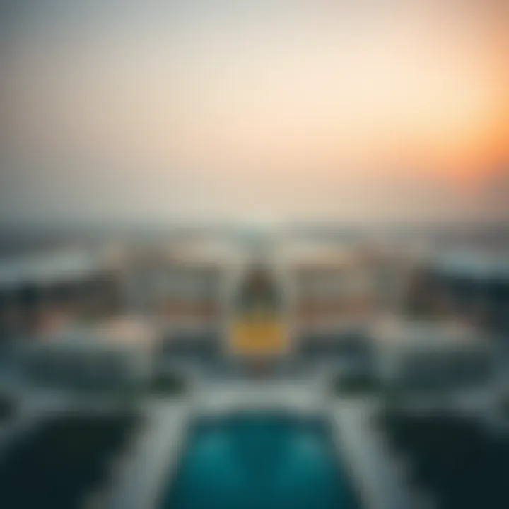 Aerial View of ادريس بوليفارد Aerial view of ادريس بوليفارد showcasing its architectural grandeur