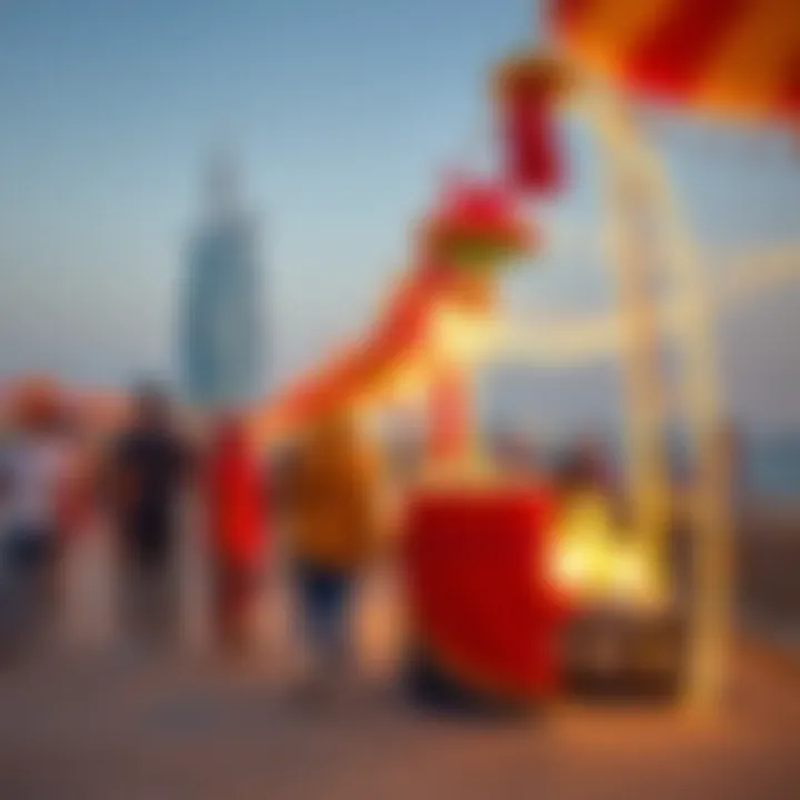 Cultural Events at Dubai Marina Beach Cultural festivities at Dubai Marina Beach