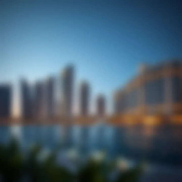 Luxury Developments at Dubai Marina Luxurious beachfront developments along Dubai Marina