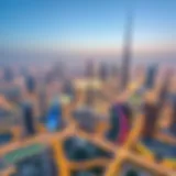 Aerial view of Dubai's skyline highlighting new developments post-Expo