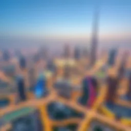 Aerial view of Dubai's skyline highlighting new developments post-Expo