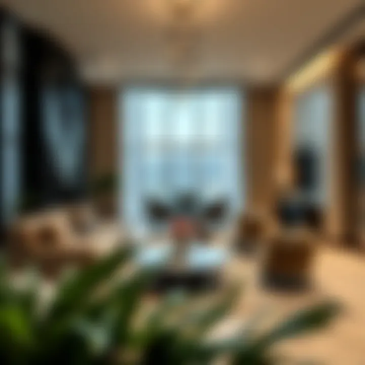 Sophisticated Interiors of the Green Diamond Luxurious interior design of a Green Diamond apartment