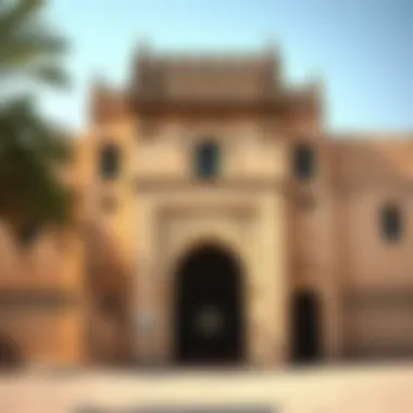The historical Al Fahidi Fort showcasing Emirati heritage