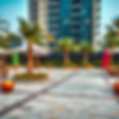 Community amenities surrounding The One Tower