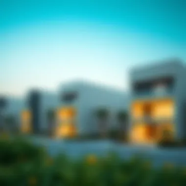 Modern residential properties in Wadi Dubai