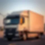 A sophisticated vehicle for furniture transport in Dubai