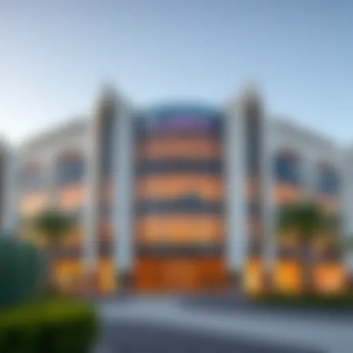 Exterior view of Galleria Mall Al Wasl showcasing modern architecture
