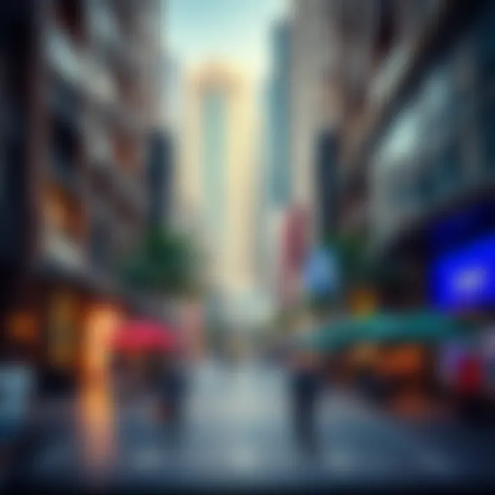 Vibrant Neighborhood of Hyatt Galleria Dubai Surrounding vibrant neighborhood highlighting local culture