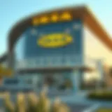 Architectural design of IKEA Jabal Ali