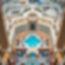 Aerial view showcasing the luxurious design of Imperium Zabeel Saray