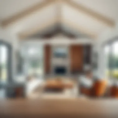 Modern Interior Design in Agricultural Homes Stunning interior of a modern agricultural home showcasing open space and natural light