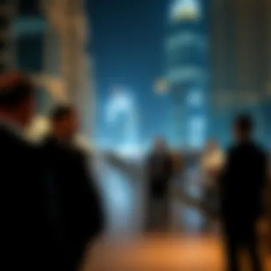 Investors examining real estate opportunities in Maritime City