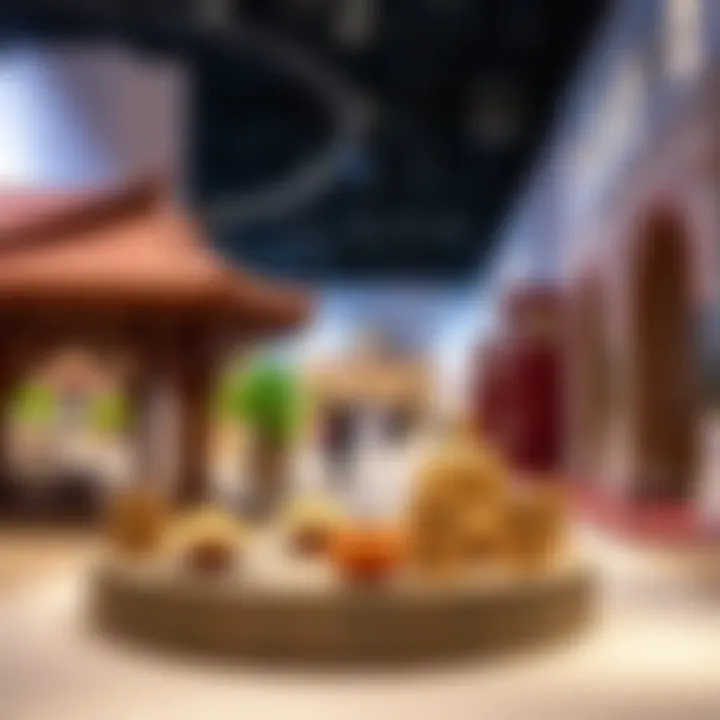 Cultural displays showcasing UAE heritage
