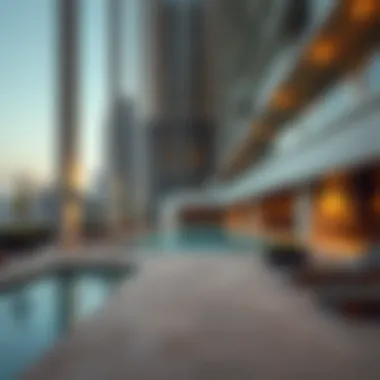 Amenities in Downtown Residences Modern amenities available in downtown Dubai residences, such as fitness centers and pools