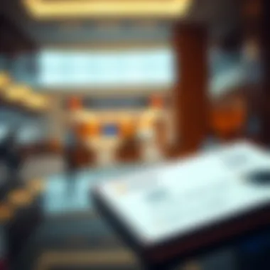 Visual representation of banking benefits