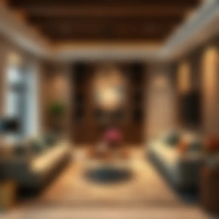 Cozy Family Room in Burjuman A cozy family room in Burjuman showcasing modern decor