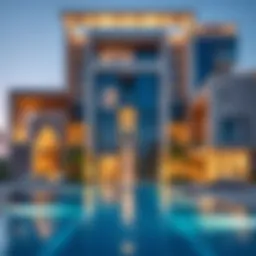 Modern architectural design of Kensington Waters