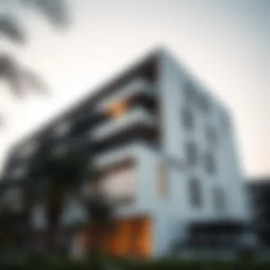 Modern Architecture in Dubai Modern architecture representing Dubai's real estate trends