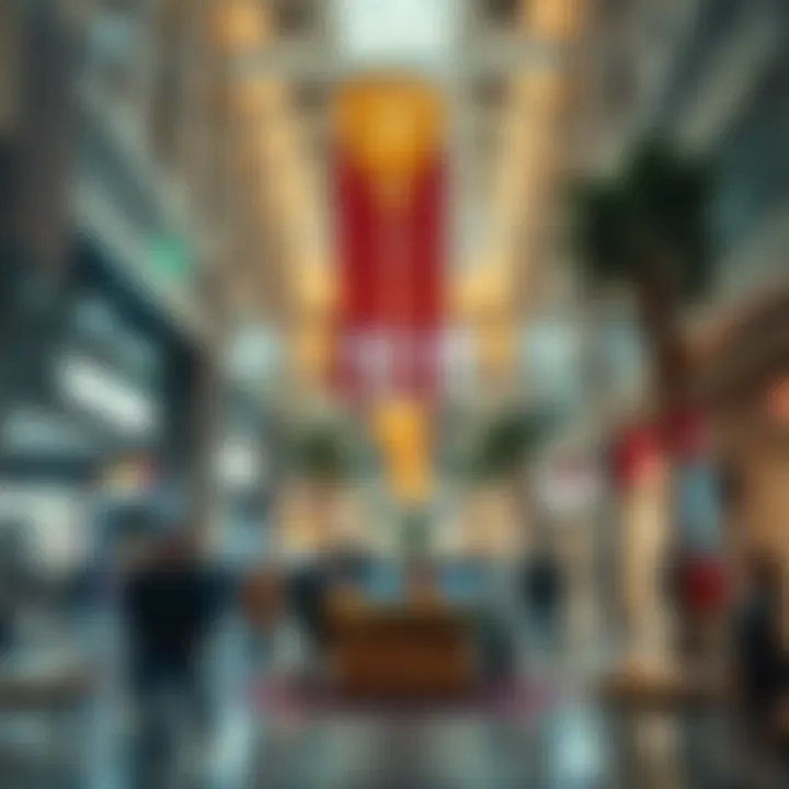 Cultural events and exhibitions held within the mall